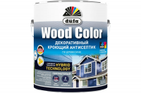 Кроющий антисептик Dufa WOOD COLOR белый 2.5 л