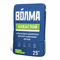 Волма Акваслой Штукатурка цементная 25 кг