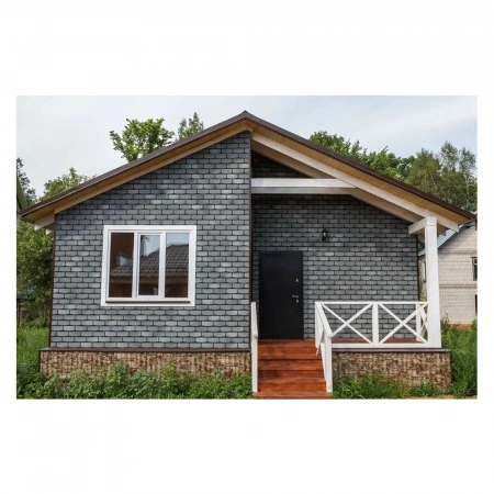Фасадная плитка HAUBERK коллекция Камень цвет Сланец 2,2 м² в упаковке