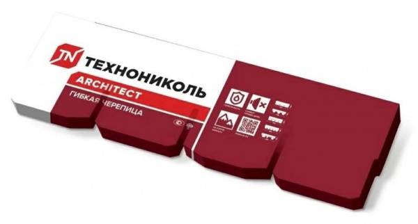 Гибкая черепица Ультра коллекция Фристайл цвет Фьорд 3 м² в упаковке