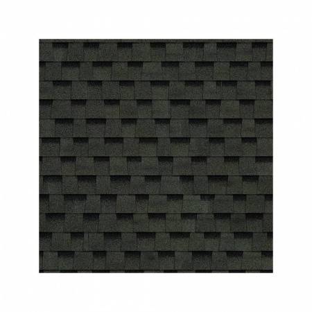 Гибкая черепица SHINGLAS коллекция Фазенда цвет Зеленый 2,6 м² в упаковке