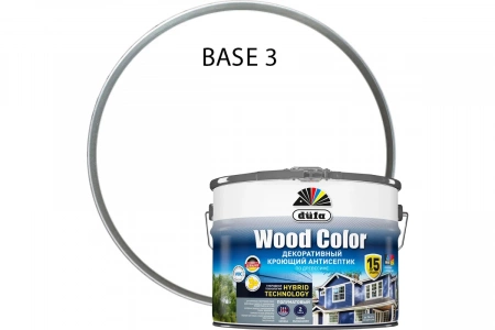 Кроющий антисептик Dufa WOOD COLOR  бесцветный 0,9 л