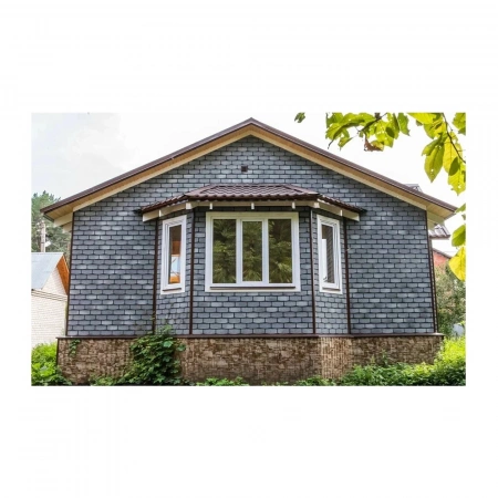Фасадная плитка HAUBERK коллекция Камень цвет Сланец 2,2 м² в упаковке